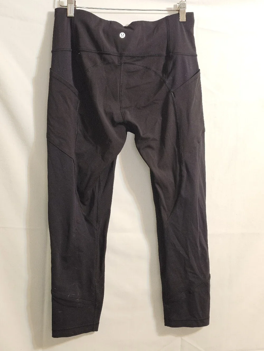 Lululemon All The Right Pl All The Right Places P60416 Crop Leggings. Black Size